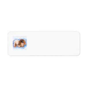 Etiquetas de Endereço de Retorno de Pekingese