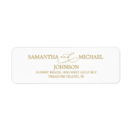 Etiquetas de Endereço, Etiquetas de Endereço de De