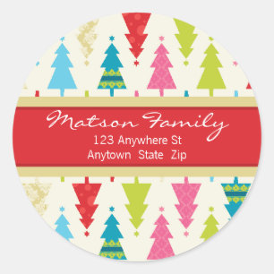 ETIQUETAS DE ENDEREÇO FESTIVO: :: padronnedxmastre