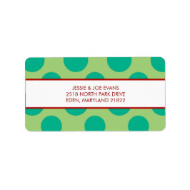 Etiquetas de endereço para correspondência de cart