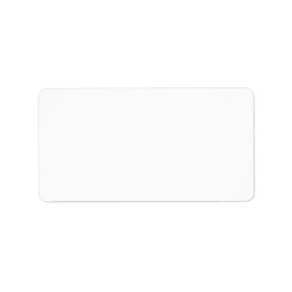 Etiquetas de Endereço para Folhas Personalizáveis 