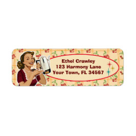 Etiquetas de Endereço para Regresso da Parteira Fe