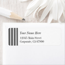 Etiquetas de Endereço Personalizadas com Listras C