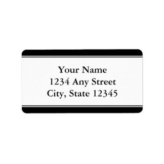 Etiquetas de Endereço Pré-Impresso Personalizadas
