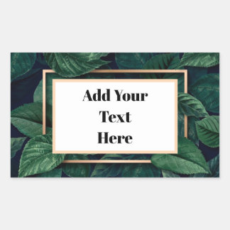 Etiquetas de Entrega de Folha Verde