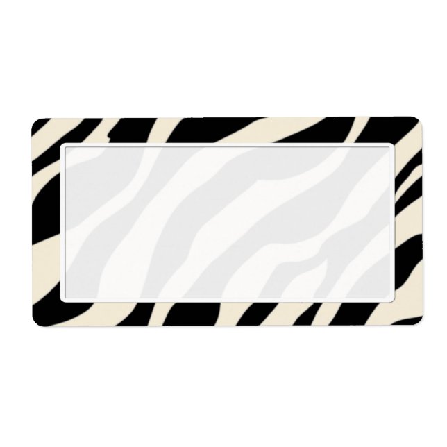 Etiquetas de Entrega de Impressão Zebra (Frente)