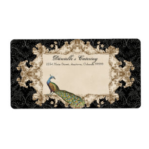 Etiquetas de Entrega - Peacock & Etchings de Vinta