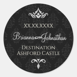 Etiquetas de Envelope Preto