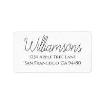 Etiquetas de envio de devolução personalizadas