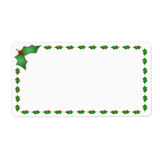 Etiquetas de Envio de Natal