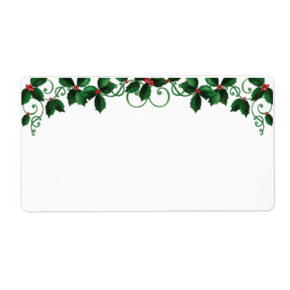 Etiquetas de Envio de Natal