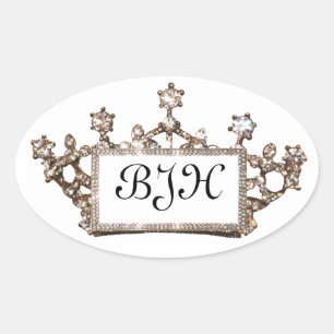 Etiquetas de Etiqueta Tiara Personalizadas