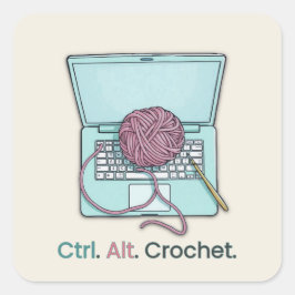 Etiquetas de etiquetas de crochê