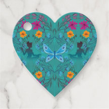 Etiquetas De Favor Botânico De Fada De Verão