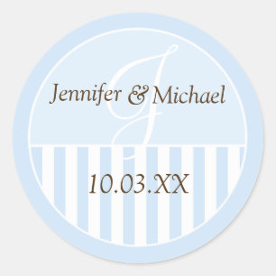 Etiquetas de Favor de Casamento Personalizado Mono