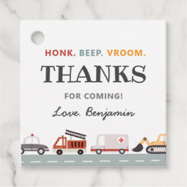 Etiquetas de Favor de Festa de aniversário de Tran