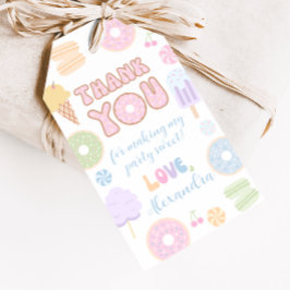 Etiquetas de Favor de Festa de Aniversário Doce Pa