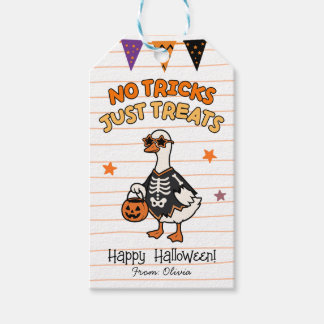 Etiquetas de Favor de Halloween Sem Truques Soment