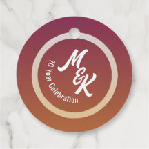 Etiquetas de Favor de Partido Personalizado