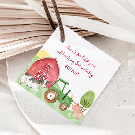 Etiquetas de favorecimento da Fazenda do trator -