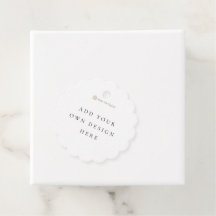 Etiquetas de favorecimento dimensionadas de 4,5 cm