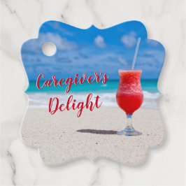 Etiquetas de favorecimento do cuidador