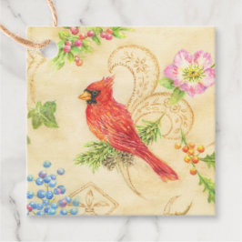 Etiquetas de Favoritos do Presente do Cardeal de N