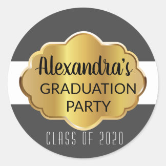 Etiquetas de Festa de formatura personalizadas