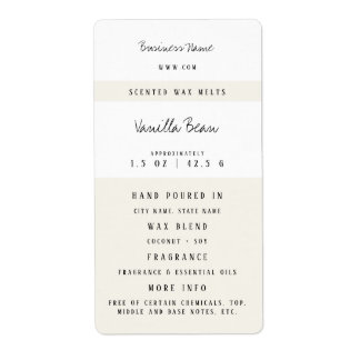 Etiquetas de Fusão de Cera Personalizadas