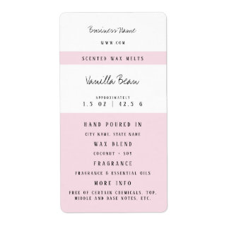 Etiquetas de Fusão de Cera Personalizadas