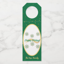 Etiquetas de Gancho de Ganchas de Feriados Felizes