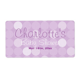 Etiquetas de Garrafa de Água de Chá de fraldas Rox