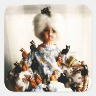 Etiquetas de gato maluco