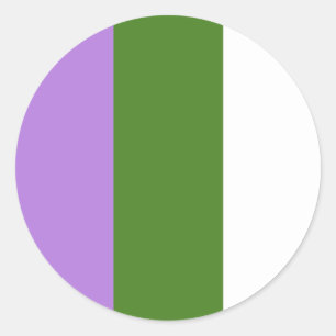 Etiquetas de Genderqueer - redondas