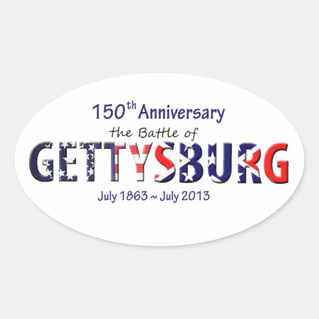 Etiquetas de Gettysburg (Frente)