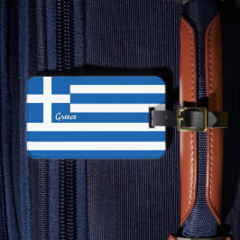 Etiquetas de grécia, Bandeira grega patriótica