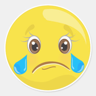 Etiquetas de grito tristes de Emoji