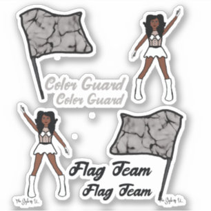 Etiquetas de Guarda de cor do sinalizador (Diamond