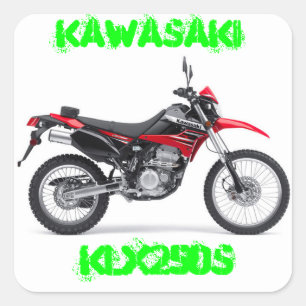 Etiquetas de Kawasaki KLX250