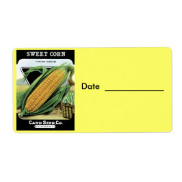 Etiquetas de latas/Congelandos para milho