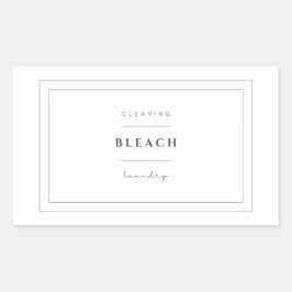 Etiquetas de lavagem de roupa