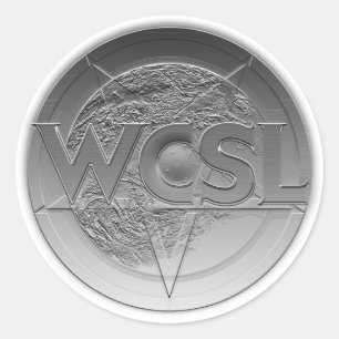 Etiquetas de medalhão do logotipo WCSL