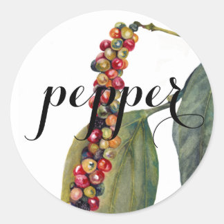 Etiquetas de milho-pimenta-moagem