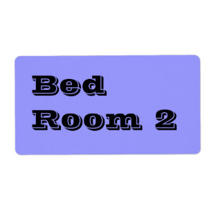 Etiquetas de Movimentação da Sala de Cama 2 em Azu