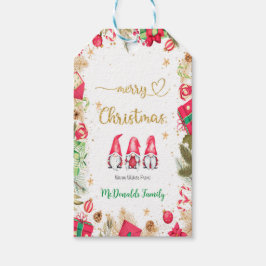 Etiquetas de Natal Feliz