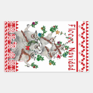 Etiquetas de Navidad do velo