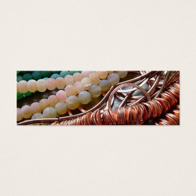 Etiquetas de Negócios de Bead (Frente)