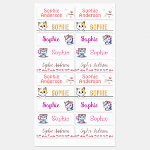 Etiquetas De Nome À Prova De Água Personalizadas P