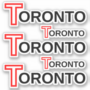 etiquetas de nome da cidade de "Toronto" (Ontário