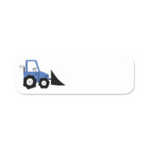 etiquetas de nome de Caminhão de Construção 🚧